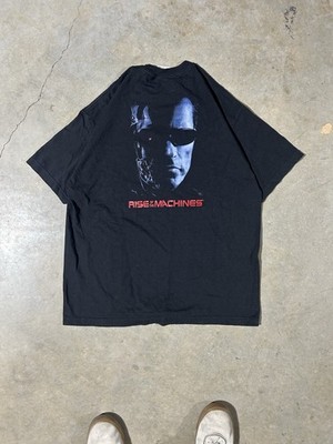 2003 Vintage Rare Terminator 3 Rise Of The Machines Movie Promo T-shirt
