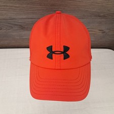 Women's Red Under Armour Running Outdoor Hike Trail adjustable Hat Cap