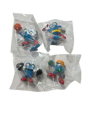 4 1996 Atlanta Olympics Toy Izzy Mascot PVC Figures NIB Holiday Inn issued