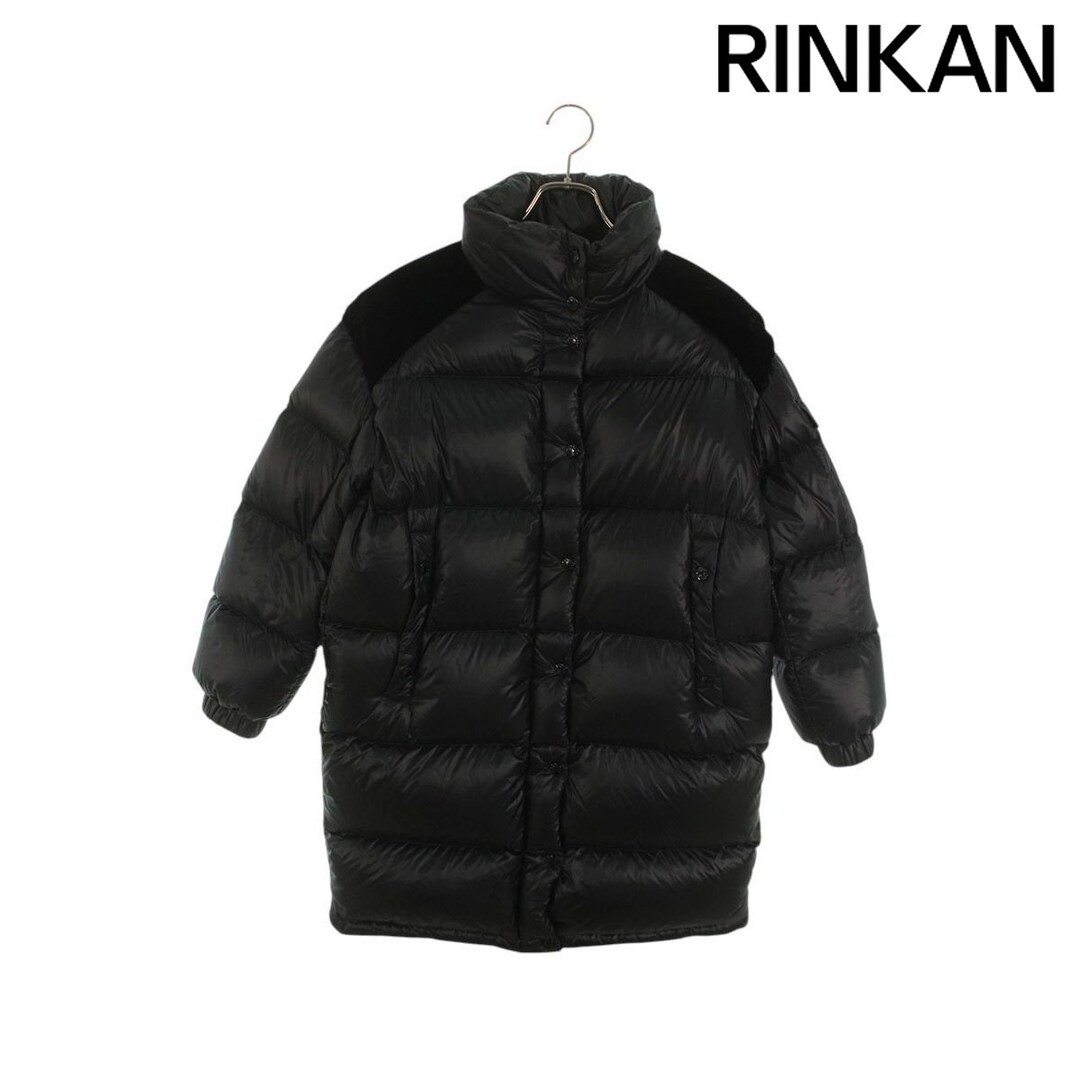 Moncler NYONG Velour Switched Nylon Down Coat Mens 1 Used 644a57927819ee1ac2a0c1