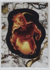 2025 Topps Marvel Comic Book Heroes Golden Anniversary 2000's Human Torch 1i3m