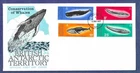 1977 British Antarctic Territory Official FDC "Conservation of Whales" issue