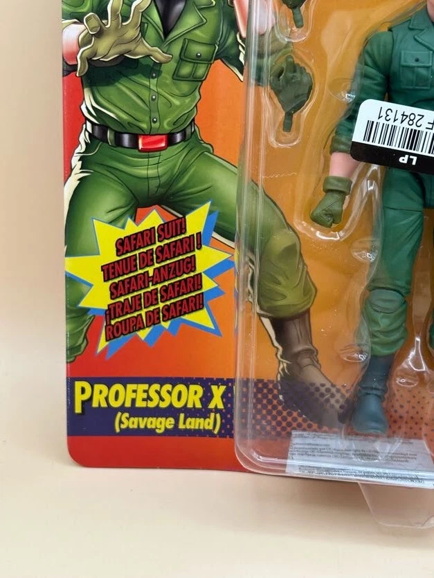 Figura de acción Hasbro Marvel Legends Uncanny X-Men Retro Professor X Savage Land Foto 4 de 4
