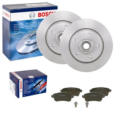 BOSCH BREMSSCHEIBEN 274mm + BELÄGE HINTEN passend für RENAULT GRAND SCENIC 3