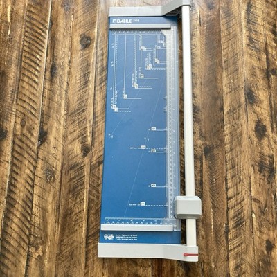 Dahle 508 Personal Rolling/Rotary Trimmer 18  Cut Length & 5-Sheet Capacity Used