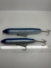 Poe’s Jackpot? Topwater Musky Lures, 2 Sizes Cisco- Cedar Wood