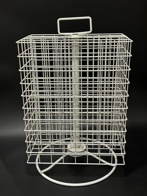 White Metal Revolving Spinning Craft Paint Caddy Holder 160 - 2 oz Bottles