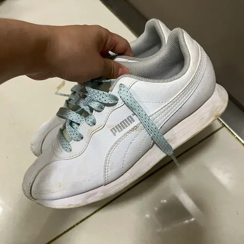 Puma White Sneakers 220 Size Men's Casual Shoes thumbnail 4