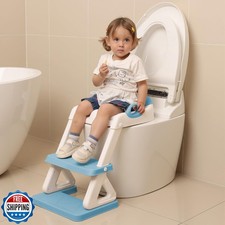Potty Training Seat - Toddlers Potty Training Toilet with Step Stool Ladder,