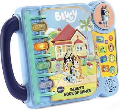 VTech Bluey's Buch der Spiele pädagogisches interaktives elektronisches Aktivitätsset