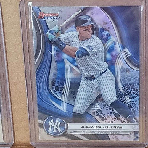 Aaron Judge 2024 Bowman's Best Refractor Card  New York Yankees