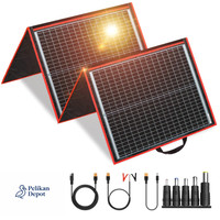 Solarpanel Faltbar 160W Monokristallin Tragbar Camping Solaranlage