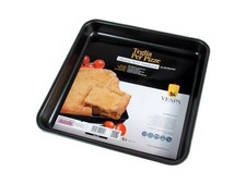 Teglia Antiaderente Forno Pizza Quadrata 35 x 35 x 4,5 cm