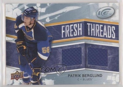 2008-09 Upper Deck Ice Fresh Threads Patrik Berglund #FT-PB o1h