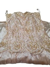 Gunne Sax Jessica McClintock Dress 1980s Sz 3/4 Pink Crinoline Layers RARE J11.1