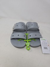 Crocs Classic Sandals Slides Grey Sizes Mens 6 Womens 8 206761