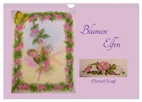 "Calendar 2027 · US Version · Flowers Elves (Wall Calendar 2027 12\" × 8\" Landscap"
