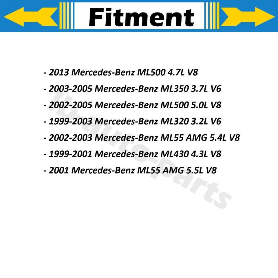 2X Manguera de línea de freno delantero Sunsong para Mercedes-Benz ML320 1999 2000 2001 2002 Foto 2 de 4