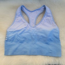 Victoria's Secret sprt racerback sports bra blue size XL