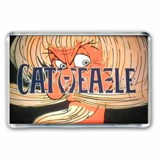 RETRO KIDS TV - GEOFFREY BAYLDON as CATWEAZLE - JUMBO FRIDGE MAGNET