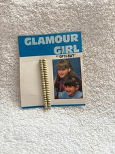 Vintage Glamour Girl Hair Barrettes New In Pack Made In France