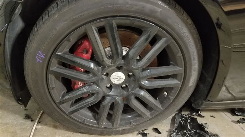 15 2015 MASERATI QUATTROPORTE SQ4 OEM FRONT WHEEL RIM 19" BLACK 