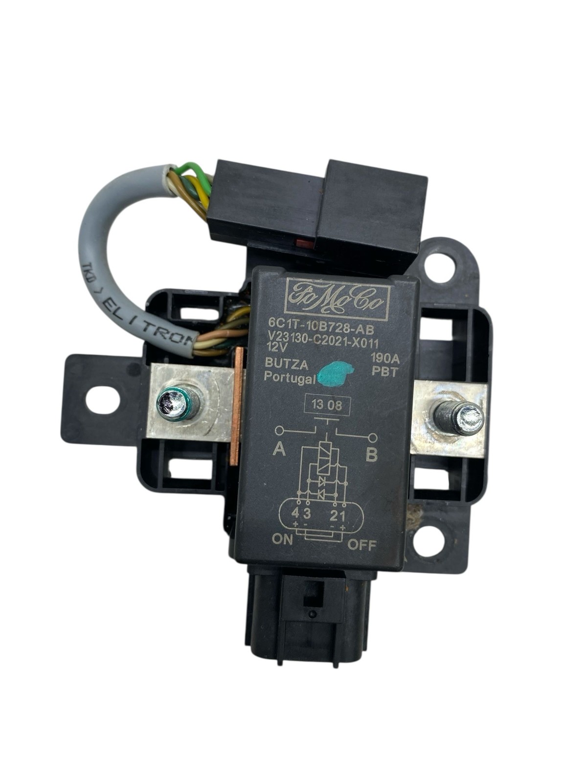 2009 Aston Martin Vantage Battery Disconnect Relay 6C1T-10B728-AB Oem