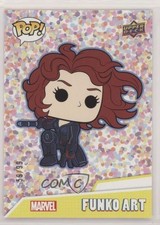 2023 Funko Pop Marvel Infinity Saga Art of Confetti Bomb 59/99 Black Widow 0bf7
