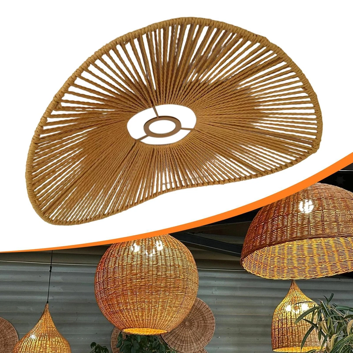 Abat-jour Festonné Fait Main En Toile De Jouy Marron – Scènes Galantes – Diamètre 30cm