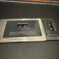 CISCO AIRONET 350 SERIES WIRELESS LAN NETWORK ADAPTER AIR-PCM350 