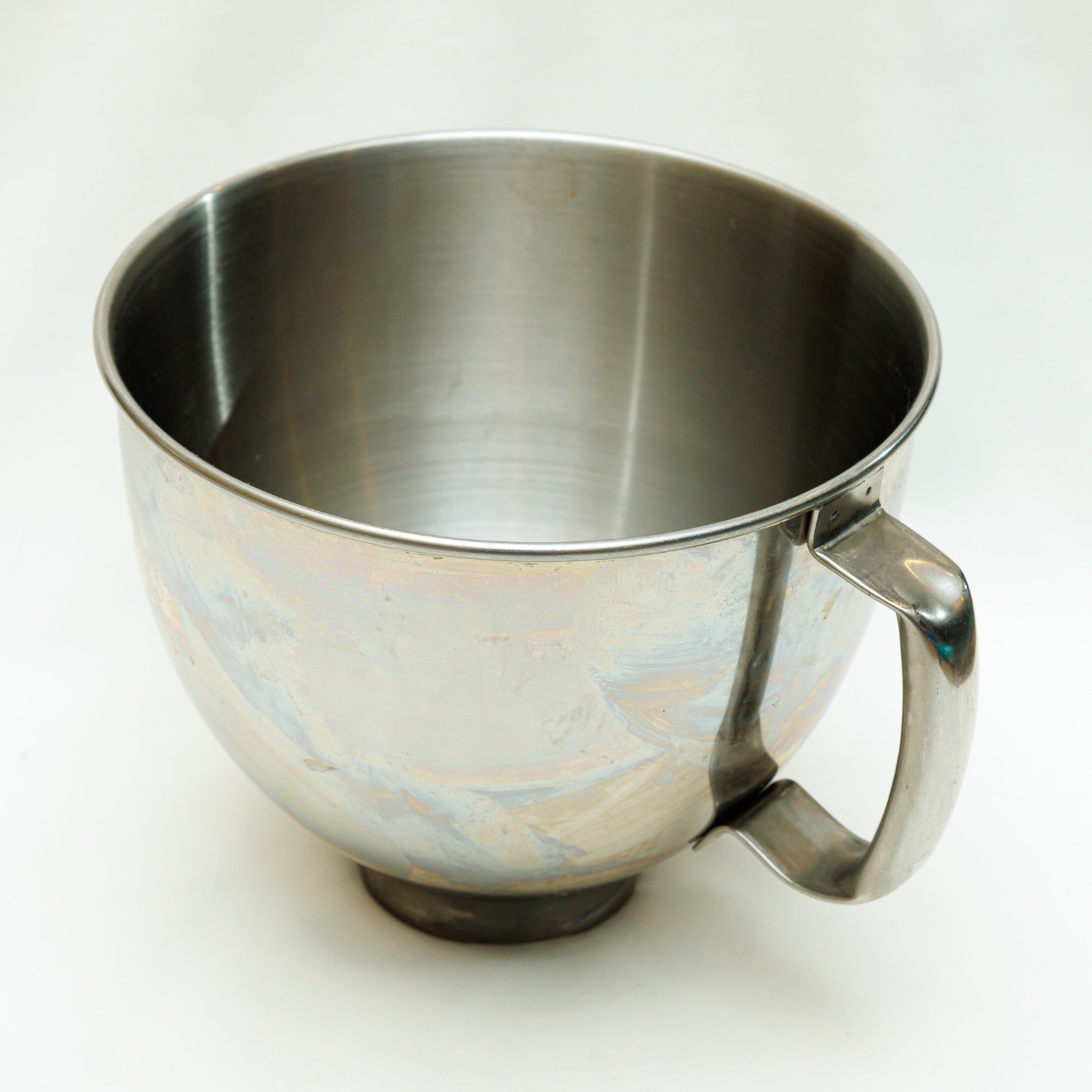 KitchenAid KSM150 5 QT Stainless Steel Mixer Replacement Bowl With Handle-image