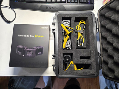 Deity TC-1 Kit Timecode Box 3 Pack Plus Extra Cables And Case