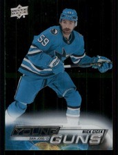 2022-23 Upper Deck Clear Cut Parallel #707 Nick Cicek Young Guns