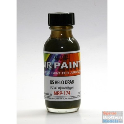 MRP174 MRP/Mr Paint - US Helo Drab FS34031 30ml  (for Airbrush only)