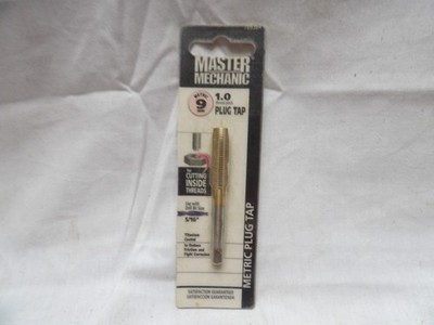 Master Mechanic 9mm-1.0 Metric Plug Tap 789364