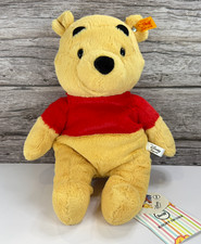 NEW Disney STEIFF Plush WINNIE the POOH Bear 11" - Collectible, Soft Cuddly