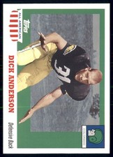 2005 Topps All American Retired Edition - Dick Anderson #32