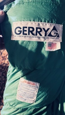 Vintage Gerry Down Mummy Sleeping Bag Made In USA Denver, CO 1970 s-80 s Camping