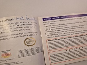 * Disney's Darkwing Duck * NTSC Manual Only * Nintendo NES *