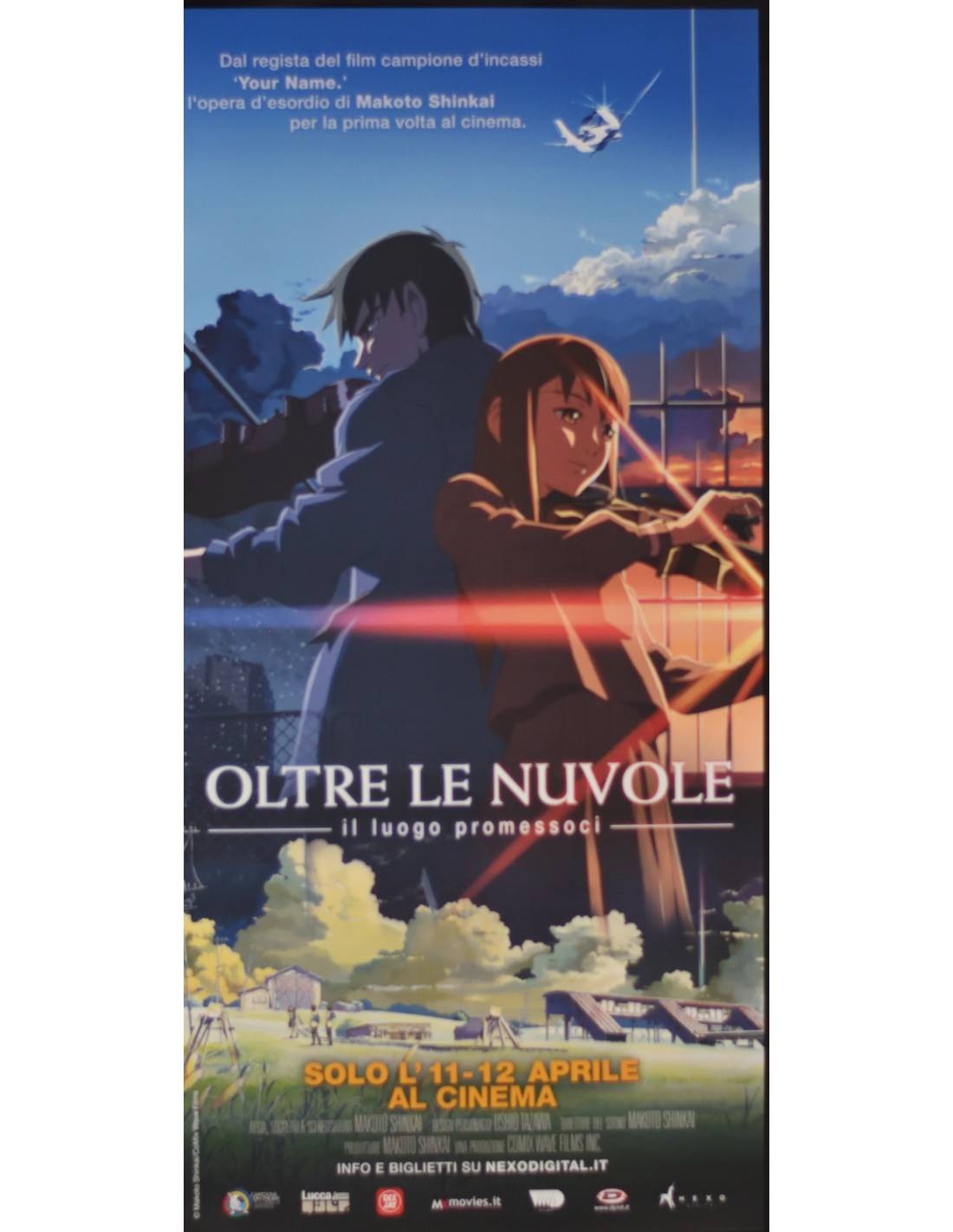 Locandina di Oltre le nuvole: Il luogo promessoci (2004)