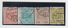 ESTONIA.1918-1919 BLUMENMUSTER.MI 1-4
