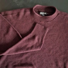 Toad&Co Men M Knit Half Turtleneck Pullover Comfort Warm Preppy Minimalist