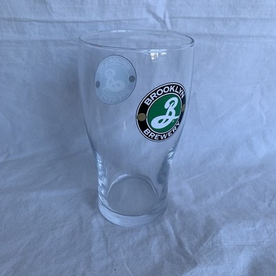 1 - Brooklyn Brewery 16 oz Lager New York IPA Beer Pint Pilsner Glass