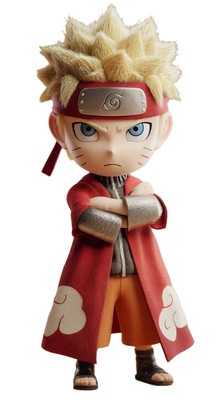Chibi Hokage Naruto Vinyl Car Decal Sticker   Waterproof & UV-Resistant
