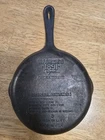 Wagner's 1891 Original Cast Iron 8” Inch Skillet - Double Spout  - Made in USA