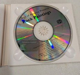 Rock Paintings & Hot Hits Music ( Sega CD, 1992 ) With Case