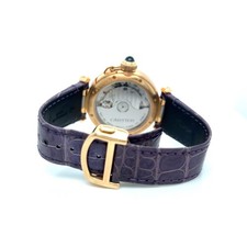 CARTIER PASHA 35MM 18K ROSE GOLD DIAMOND BEZEL WJPA0012 EXTRA STRAPS, BOX 7