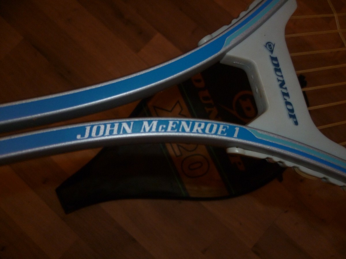 Raquette De Tennis Dunlop John McEnroe - Manche 2 Taille 4 1/4 - Occasion