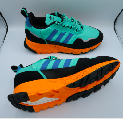 Adidas ZX 1K Boost Men's Athletic Shoes GX6568 Mint Blue Size 10.5