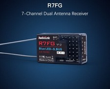 Radiolink R7FG 7CH 2.4GHz Receiver For RC6GS RC4GS T8S T8FB Remote Control